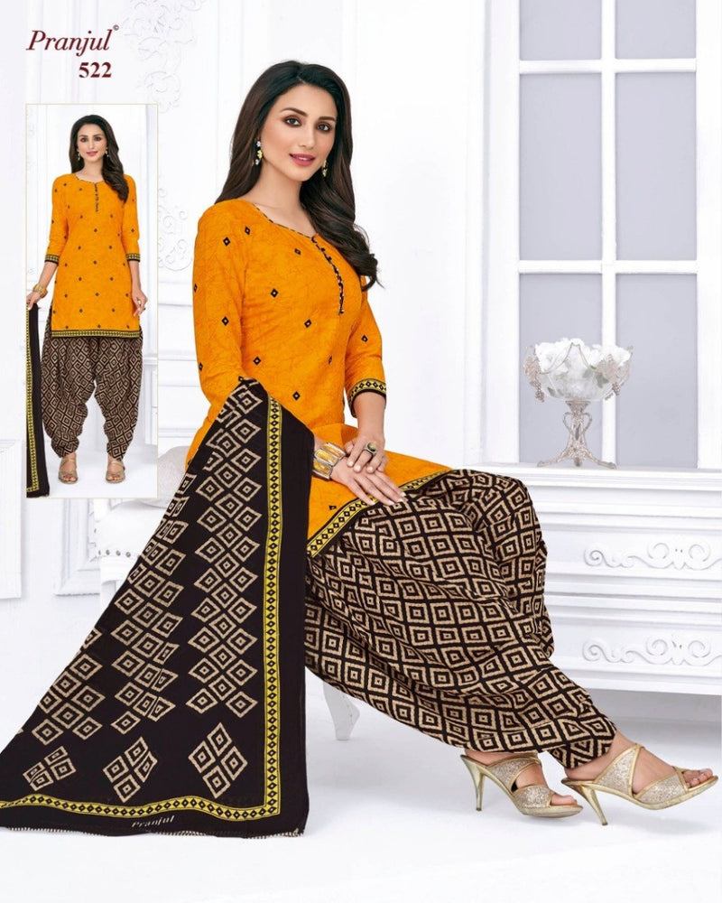 Elegant Pranjul Patiala Kurti Set - 100% Cotton - Must-have Collections