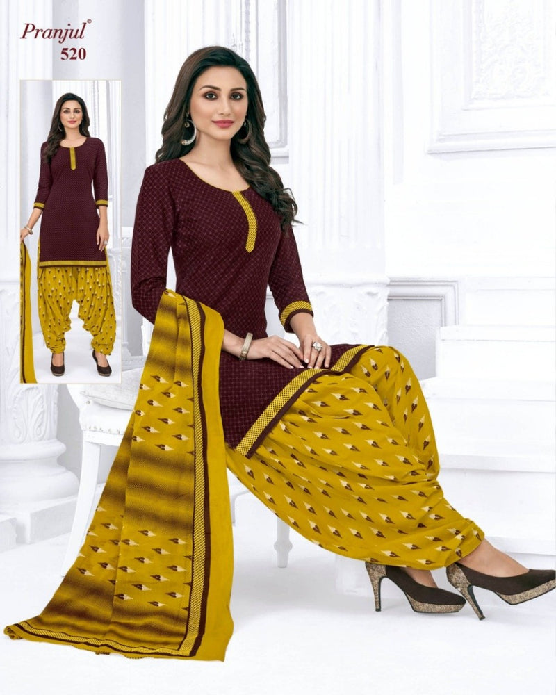 Elegant Pranjul Patiala Kurti Set - 100% Cotton - Must-have Collections