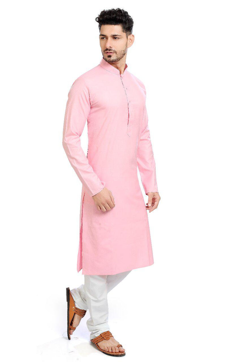 Pure Cotton Men's Designer Kurta with Pyjama set