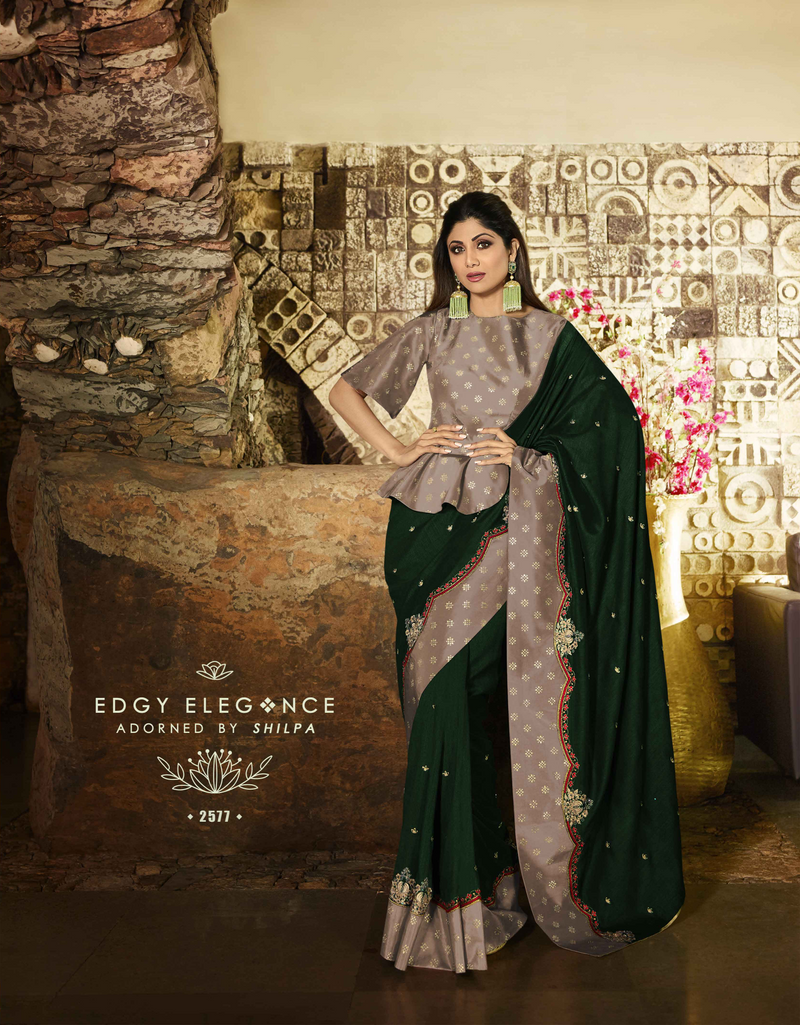 Evening top sarees online